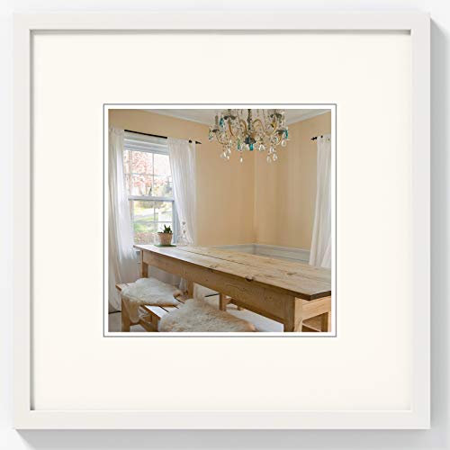 walther design Bianco Polare 20 x 20 cm Cornice in Legno Peperoni BP020V