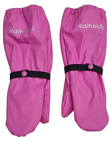Rainkids Kinder Matschhandschuhe gefüttert Buddelhandschuhe Fleecefutter wasserdicht