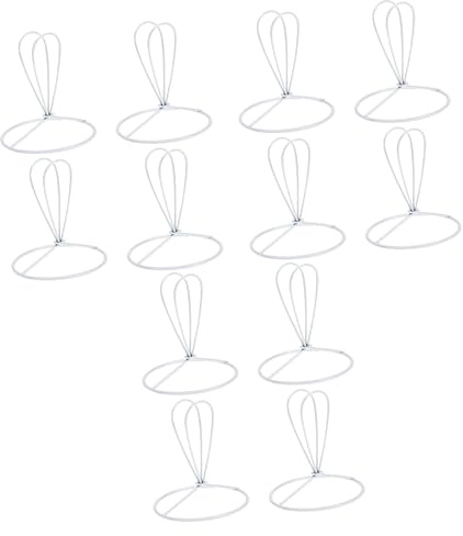 OSALADI Paralume Da 3 Pezzi Per Illuminazione Supporto in Metallo Da 80 Mm Per Lampada Da Tavolo Lampada Da Scrivania Lampadario Facile Da Installare Coprifilo 4 Pezzi*3