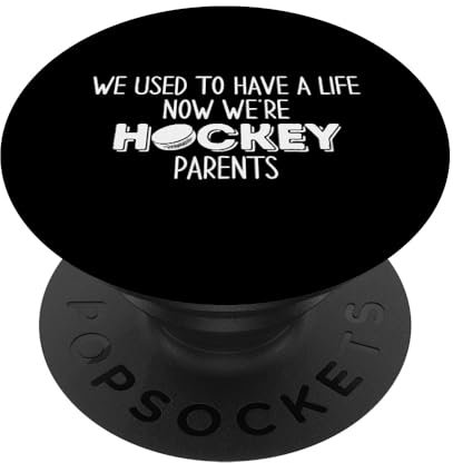Lustige Hockey-Eltern Sportliebhaber We Used To Have Lives PopSockets mit austauschbarem PopGrip