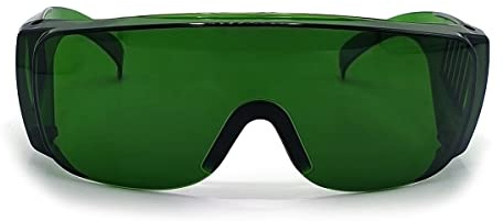 FREEMASCOT 200-2000nm IPL Brille für Laser-Haarentfernung, Bräunung und Rotlichttherapie Augenschutz (Grün)