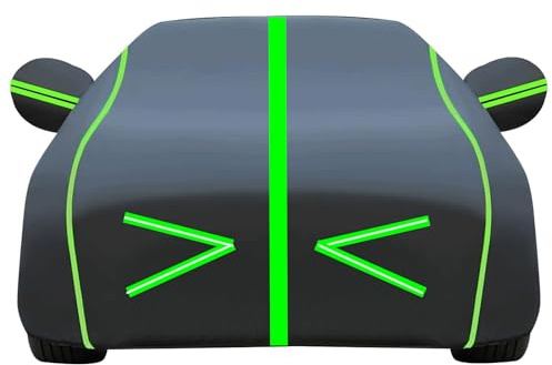 Hagelschutzplane Auto Für Mini Cooper Cabrio (R52) 2004-2024, Autoabdeckung Outdoor, Autoplane Wasserdicht, Atmungsaktiv, Widerstandsfähig Gegen UV-Strahlen Und Sauren Regen