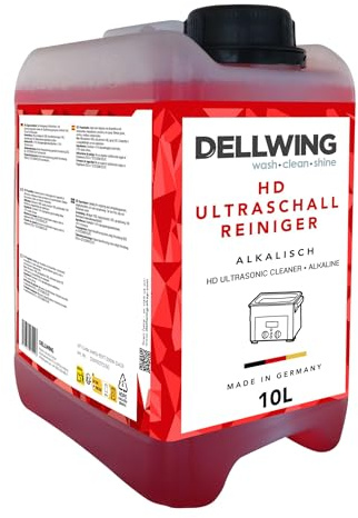 Dellwing Nettoyant alcalin HD pour ultrasons 10 l,