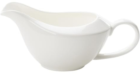 WATIIFUFU Ceramic Sauce Jug White Gravy Boat Kitchen Seasoning Pour Container Home Cooking Supplies for Sauces and Dressings