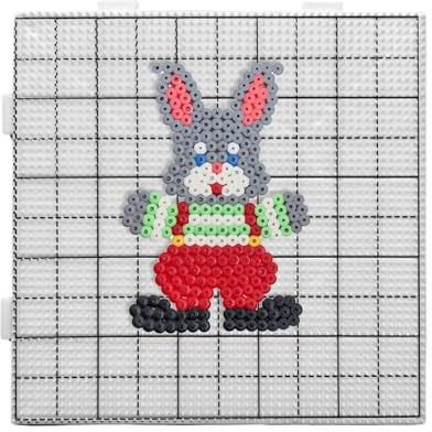 Iron Beads Pegboards - Precision Square Craft Supplies | Square Craft Fuse Beads Pegboards,for Adults Teens Beginners Pattern Making Beading Art Projects