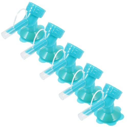 Happyyami Kunststoff Sprinkler Bewässerungsdüsen mit Wassersparfunktion und Gleichmäßiger Verteilung 5 Stück für Pflanzen und Blumen für Gewächshaus und Garten