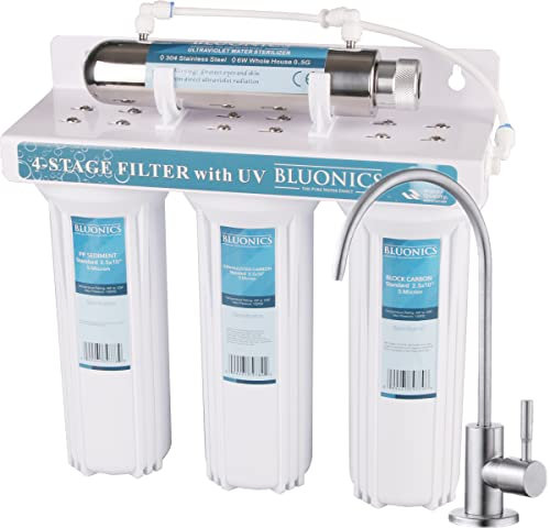 4 – Etapa agua potable filtro UV luz ultravioleta purificador para bacterias