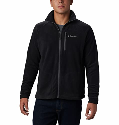 Columbia Fast Trek Full Zip fleecejacka för herrar, lätt jacka för friluftsliv och vandring