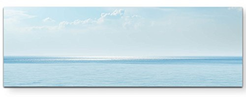 Leinwandbilder | Bilder Leinwand 120x40cm traumhaft blaues Meer