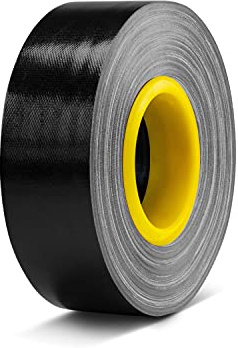 Defender EXA-TAPE mit ERGO-Core, Schwarz Glänzend, 50 mm x 50 m