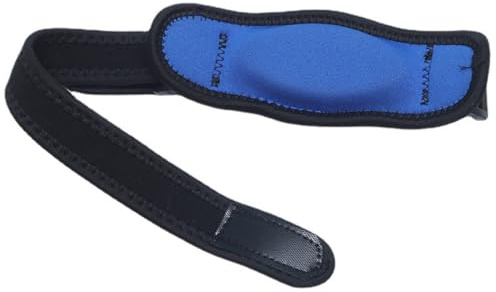AEIOPRS 1 pcs Ellenbogen Bandage Sportbandage mit Eva Kompressionspad von Tennisarm Bandage für Sport Fitness