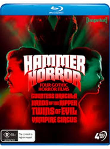 HAMMER HORROR : FOUR GOTHIC HORROR FILMS [IMPRINT STANDARD] (BLU-RAY)