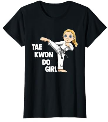 Mignonne fille Taekwondo - Enfant combattant T-Shirt