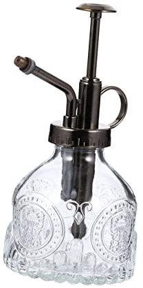 Arrosoir, bouilloire en verre, récipients en verre for terrarium succulent, for liquides, décoration de pelouse extérieure, pulvérisateur rétro en verre for plantes, vaporisateur à gâchette, bouteille
