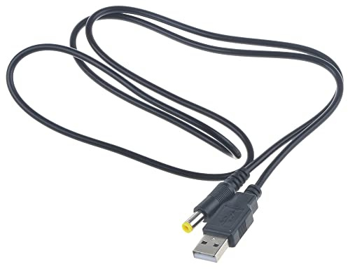 SKKSource USB DC Charging Cable Compatible with Positive Grid Spark Control SKC50S-4 40W 40Watts Wireless Foot Switch Footswitch Guitar Amplifier Pedal Controller PositiveGrid Cord