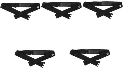Ipetboom 5pcs Monitor Strap Chest Strap for Fitness Elastic Sensor Chest Band Monitor Heartbeat Replacement