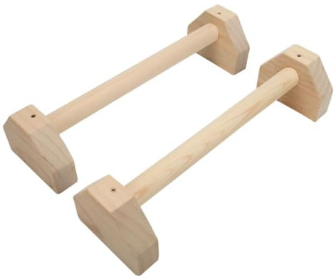 VICASKY Liegestützrahmen Aus Holz Für Fitness-training Liegestützhalterung Als Muskeltrainingsgerät Parallelbarren-stützausrüstung Für Brustmuskulatur