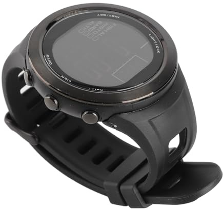 Dilwe Fischereibarometer Uhr Multifunktionales Wasserdicht von Outdoor -Höhenmesser für Anglers ABS