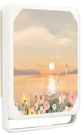 Zasdvn Wand-Aufbewahrungsbox, Badezimmer, Wandbild, Kleidung, faltbare Aufbewahrungsbox, wasserdicht, Wandmontage, Kleider-Organizer, Dekoration für WC, Badezimmer, Wäsche, Waschtisch