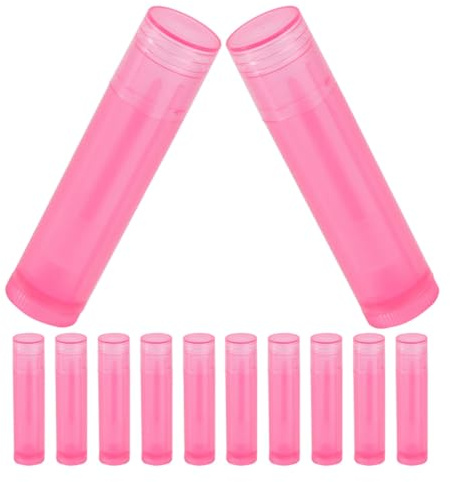 FESTFENDS 30stücke Leere Lippenstifthülsen für Diy-lippenbalsam und Lippenstifte Transparente Nachfüllbare Tuben zum Selbermachen für Persönlichen Gebrauch