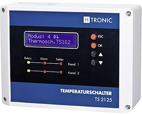 H-Tronic TS 2125 Multifunktions-Temperaturschalter -55 - 125 °C