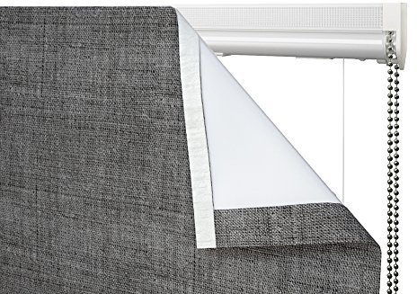 Speedy Products 150cm Deluxe Roman Blind Retail white