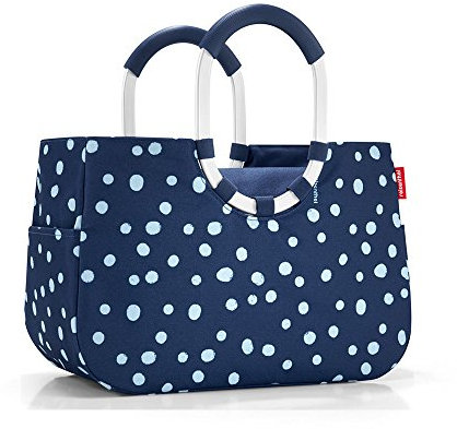 reisenthel loopshopper M spots navy Maße: 40 x 26 x 20 cm / Volumen: 12 l