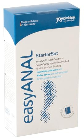 JOYDIVISION easyANAL Gleitfluid 30+80 ml SET langanhaltendes Gleitmittel für Sie & Ihn l Gleitfluid für Latex-Kondome geeignet I Fluid pH-optimiert