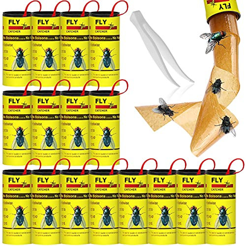 Haimist 16 Fliegenfänger, Insektenfänger,Fliegenfalle umweltfreundlich,giftfrei