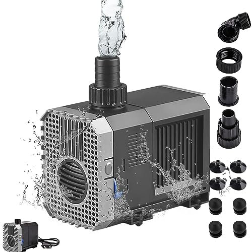 Bomba Sumergible para Pecera o Acuario,SUNSUN CHJ-2000 35W 2000L/h, Submersible Pump Fish Tank de Agua Sumergible, Acuario, Water Strider AC220-240V Acuario Fuentes Estanque Sistemas Hidropónicos