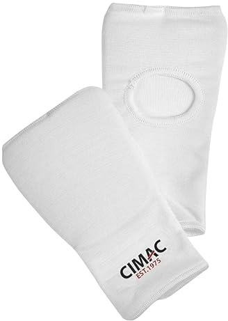 CIMAC Karate Fist Protectors -Suitable for Boxing, Karate, MMA, Boxing, Muay Thai, & Other Contact Sports, 12mm Thick EVA Foam Padding, Elasticated Bandage-Type Material
