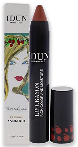 Idun Minerals Lip Crayon - 402 Anni-Frid For Women 0.09 oz Lipstick