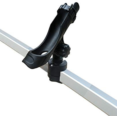 Brocraft Pontoon Boat Rod Holder/Fishing Rod Holder for Square Mount -Not Drilling Required