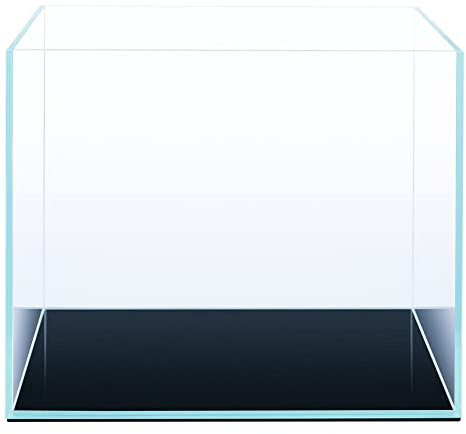 Q-Grow Nano Aquarium mit höchster Farbbrillanz 30 x 30 x 25, hochwertiges Weißglas Aquarium klein, Nanobecken - 22 l