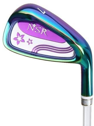 Clubs de Golf pour Femmes NSR II #7 Fer à Repasser droitier Professionnel en Acier Inoxydable bâton de Golf pour Club de Golf (Arbre en Acier)