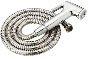 Handheld Shower Head Douche Toilet Bidet Spray Wash Jet Shattaf with Stainless Steel Hose Kitchen Bathroom Accessories