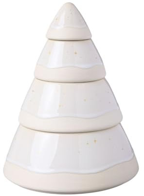 like. by Villeroy & Boch Winter Glow Gebäckdose Baum, 18 cm Ø