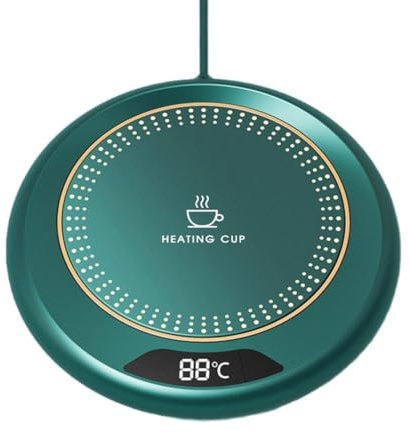 Chauffe-tasse à café, chauffe-tasse avec 3 réglages de température, chauffe-tasse à café chaud avec arrêt automatique 4 h, plaque chauffante pour chauffer le café, les boissons, le lait, le thé et le
