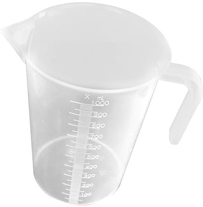 Garneck 3 Pcs Measuring Cup Scale Fish Measuring Bowl Aquarium Water Changing Cup Safe Odorless Accurate Measurement