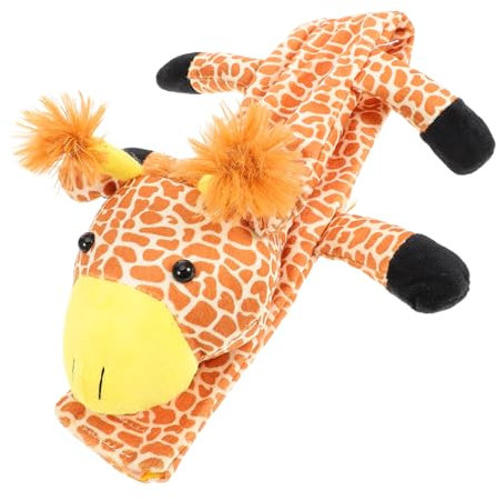 FRCOLOR Stethoskop Bezug Giraffenform Superweiches Stofftier Zubehör Mit Knopfverschluss Atmungsaktiv Komfortabel Für Arzt Und Pflegepersonal Schutztasche Für Stethoskope