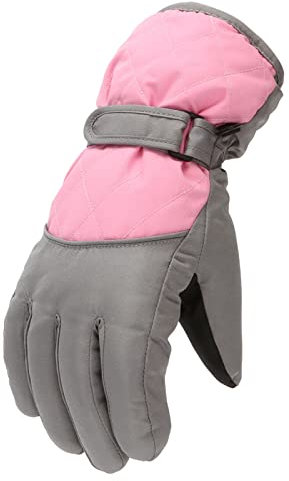 Skihandschuhe Kinder Ski Snowboard Handschuhe Winddicht Wasserdicht Winter Warm Schneehandschuhe Junge Mädchen Outdoor Sports Kinderhandschuhe Winterhandschuhe für Outdoor-Aktivitäten 6-16 Jahre