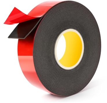 Yewseas 10 m X 22 mm Nastro biadesivo extra forte, Nastro di montaggio ideale per auto, strisce LED, decorazioni per casa e ufficio, resistente e facile da usare