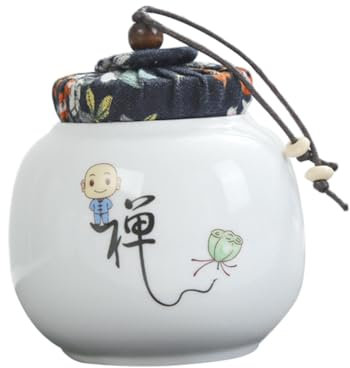 Alipis Coperchio Sigillante Multiuso Per Barattoli in Ceramica Per La Conservazione Di Tè Caffè Ed Erbe Aromatiche in Casa E in Ufficio