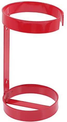 NUOBESTY Supporto Per Estintore in Ferro 2 Kg, Porta Estintore Da Parete Per Auto e Barca, Gancio Resistente Anticorrosione Per Sicurezza Antincendio