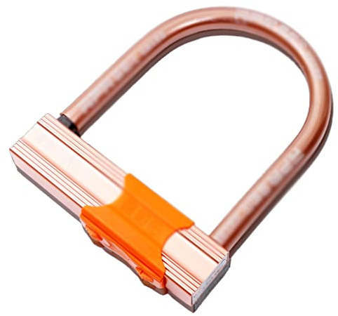 Candado en U para Bicicleta, candado para Motocicleta, candado para Puerta de Bicicleta de montaña, Motocicleta, Cochecito de bebé, candado en U de 6,6 x 8,2 Pulgadas