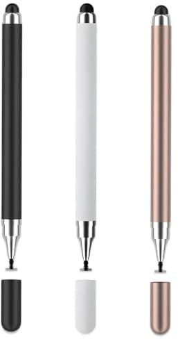 WeddHuis Stylet Tablette 3 pièces, Stylet Tactile 2 en 1 très Sensible et de Haute Précision, compatible