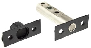 Kooples Hardware Atlantic Magnetic Latch 3 – Modern Silent Door Latch for Lever Handles (Matt Black)