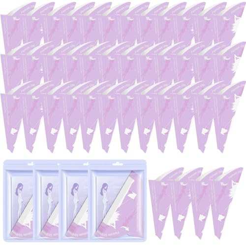 Vexran 40 Piezas Urinella para Mujer, Embudo de Papel Desechable para Orinar, Embudo de Papel para Viaje Camping Senderismo y Actividades Al Aire Libre