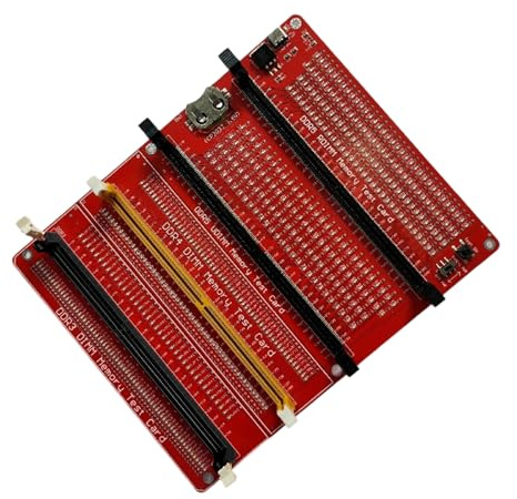 ZwaitL Professional RAMs Tester For DDR3 DDR4 DDR5 Module With Failure Detection And PCBs Line Verification Manual Memory Diagnostic Card