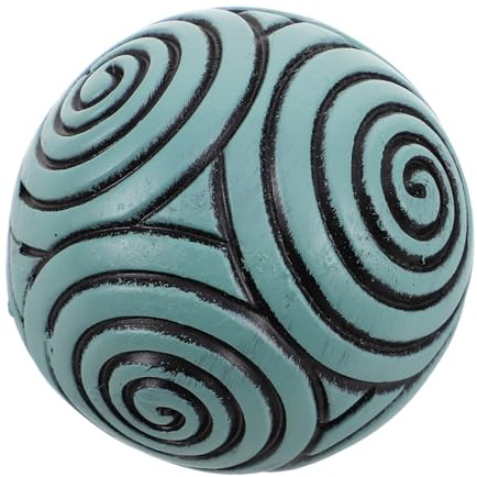 ORFOFE Mini Zen Garden Sand Ball Resin Sphere for Mindfulness and Meditation Enthusiasts Elegant Artistic Sand Tray Accessory to Maintain Texture for Office Zen Decor and Miniature